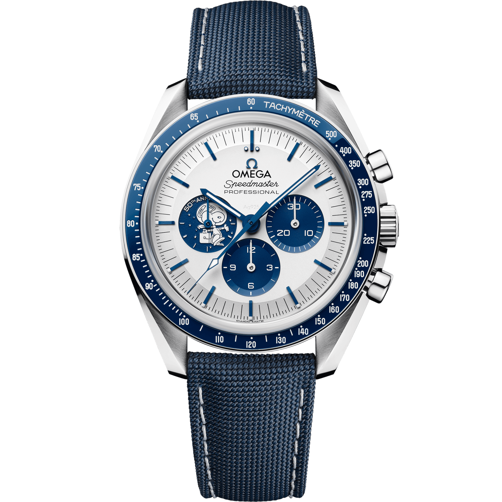 Omega Anniversary Series "Silver Snoopy Award" Co-Axial Master Chronometer Chronograph 42 mm