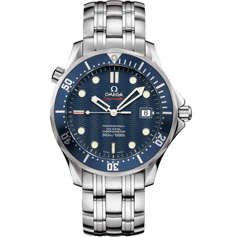 Omega Diver 300M 41 mm, steel on steel
