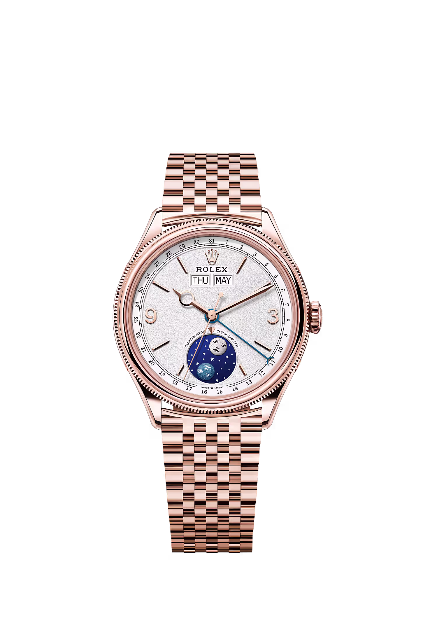 Rolex Padellone 39 mm, 18 kt Everose gold